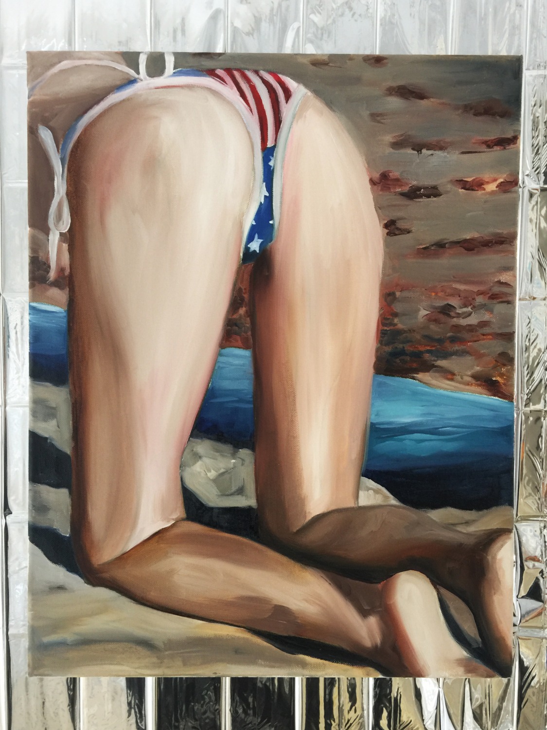 american flag bikini